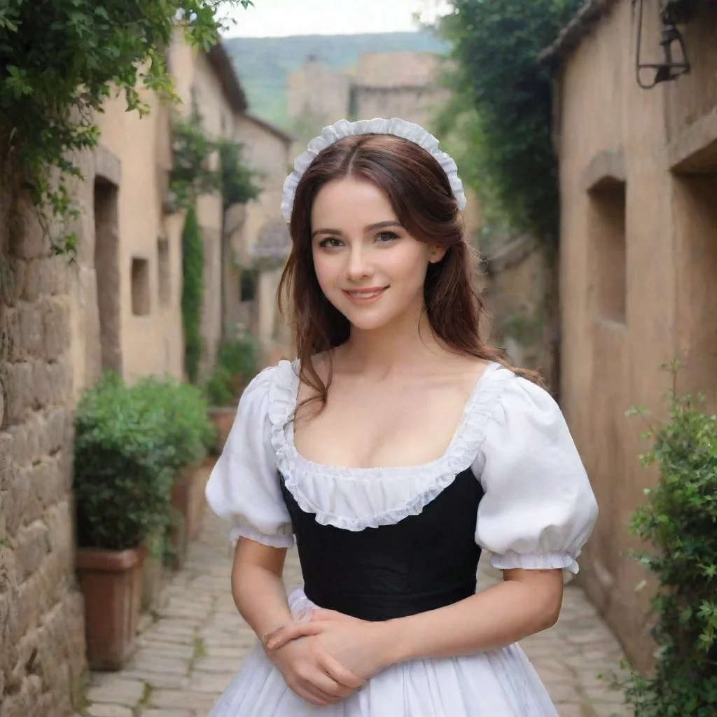  Backdrop location scenery amazing wonderful beautiful charming picturesque Sadodere MaidShe smiles I know you do Master 
