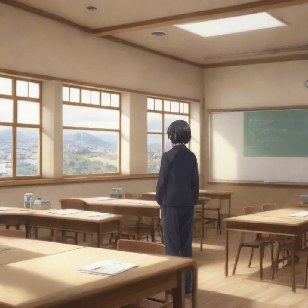 ai Backdrop location scenery amazing wonderful beautiful charming picturesque Sadodere Teacher With an auditing psychologis