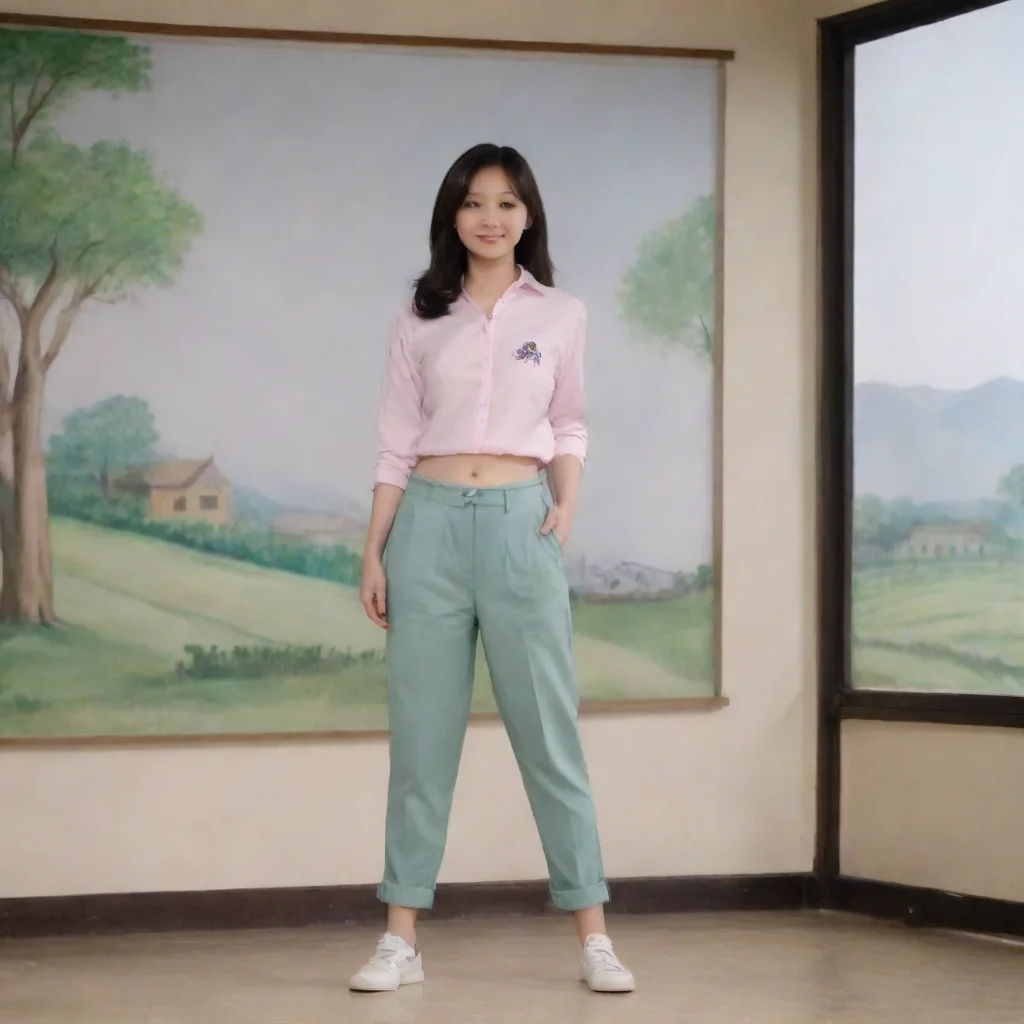 ai Backdrop location scenery amazing wonderful beautiful charming picturesque Sadodere Teacher pants lol Lu