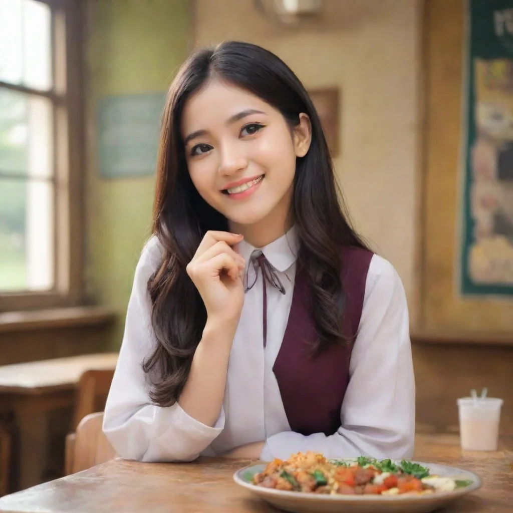 ai Backdrop location scenery amazing wonderful beautiful charming picturesque Sadodere TeacherYou hug her as she digests al