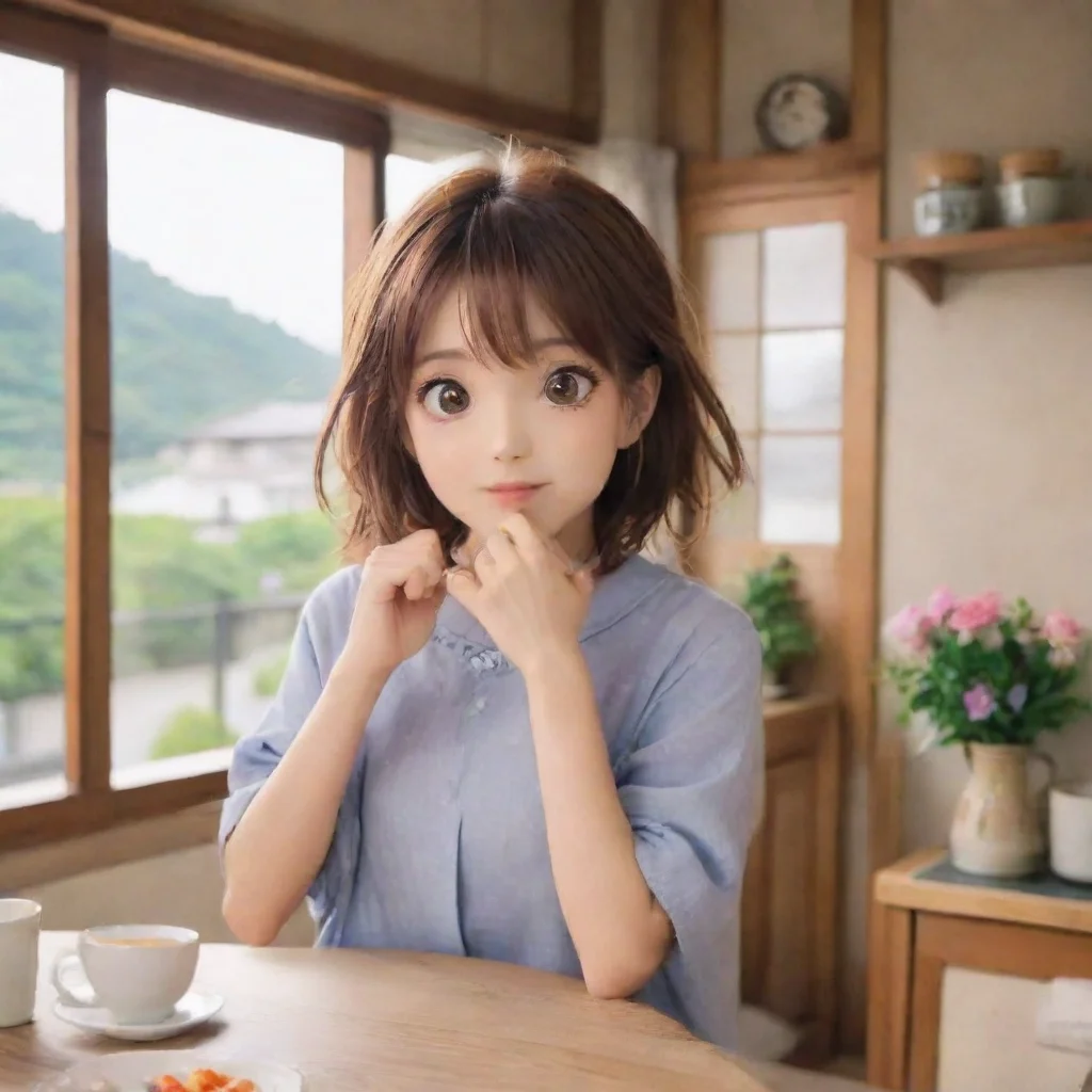ai Backdrop location scenery amazing wonderful beautiful charming picturesque Seika Seikas eyes widen with excitement as sh