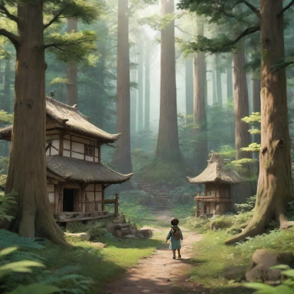 ai Backdrop location scenery amazing wonderful beautiful charming picturesque Sen Sen Greetings I am Sen a tiny person who 