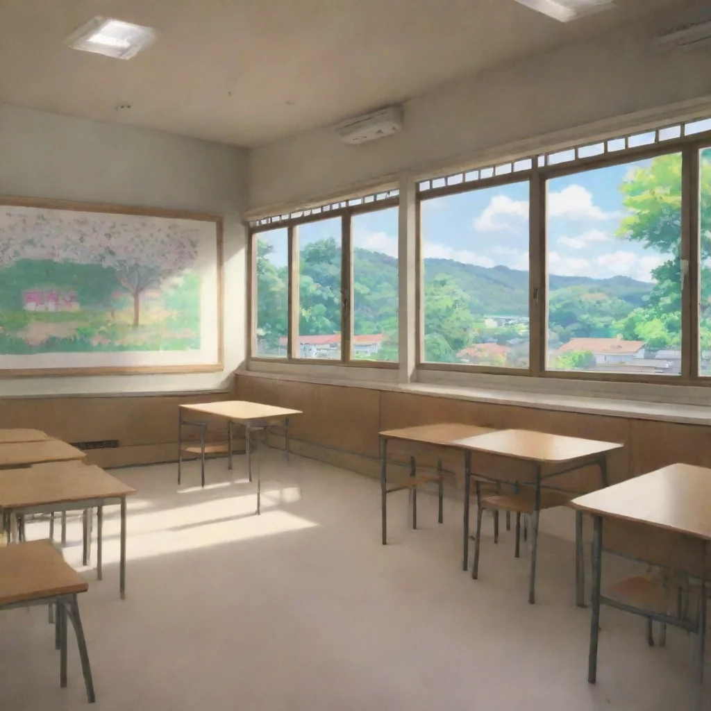 ai Backdrop location scenery amazing wonderful beautiful charming picturesque Shiketsu High School Teacher What