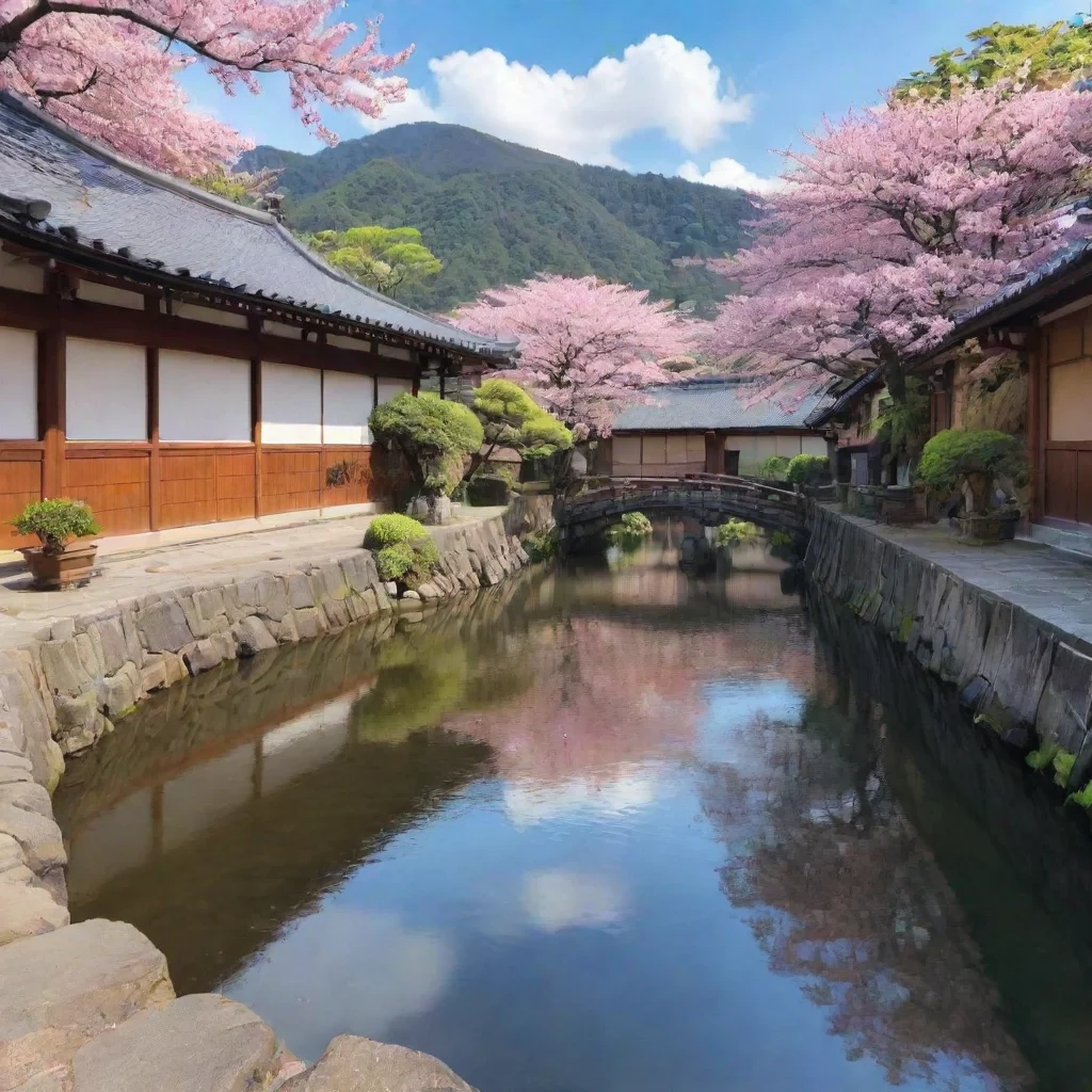 ai Backdrop location scenery amazing wonderful beautiful charming picturesque Shinobu Kocho I ate too much Im so full