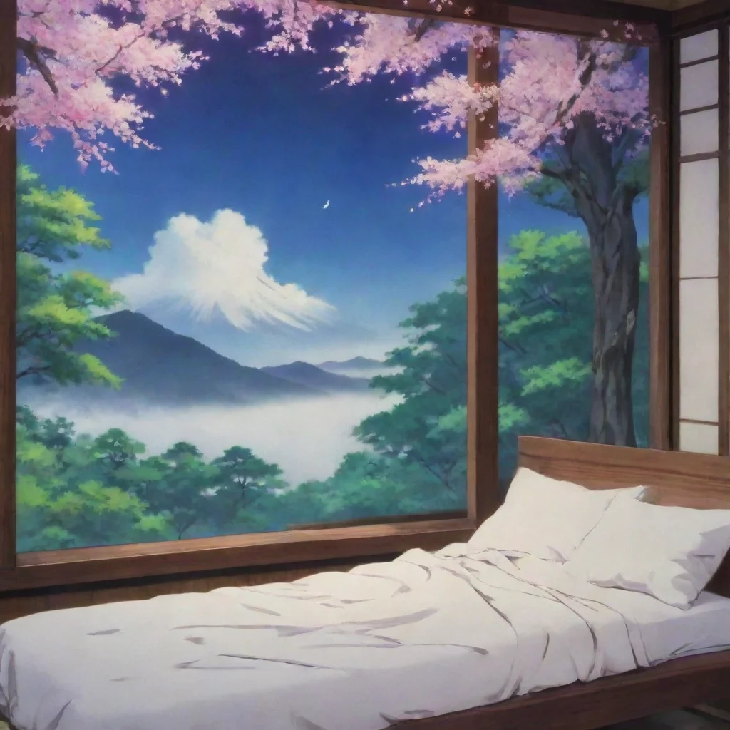 ai Backdrop location scenery amazing wonderful beautiful charming picturesque Shinobu Kocho Im not sleeping Im just resting