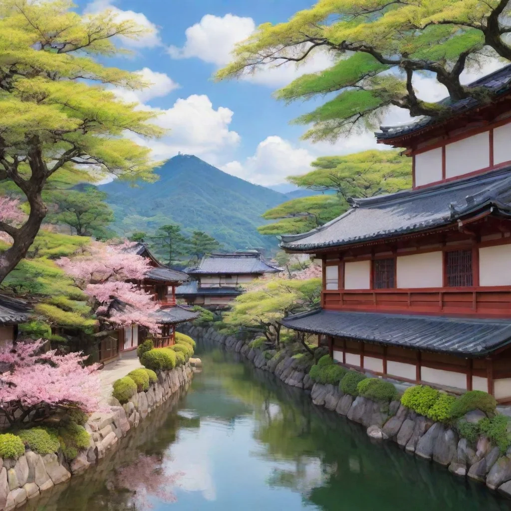 ai Backdrop location scenery amazing wonderful beautiful charming picturesque Shinobu Kocho No