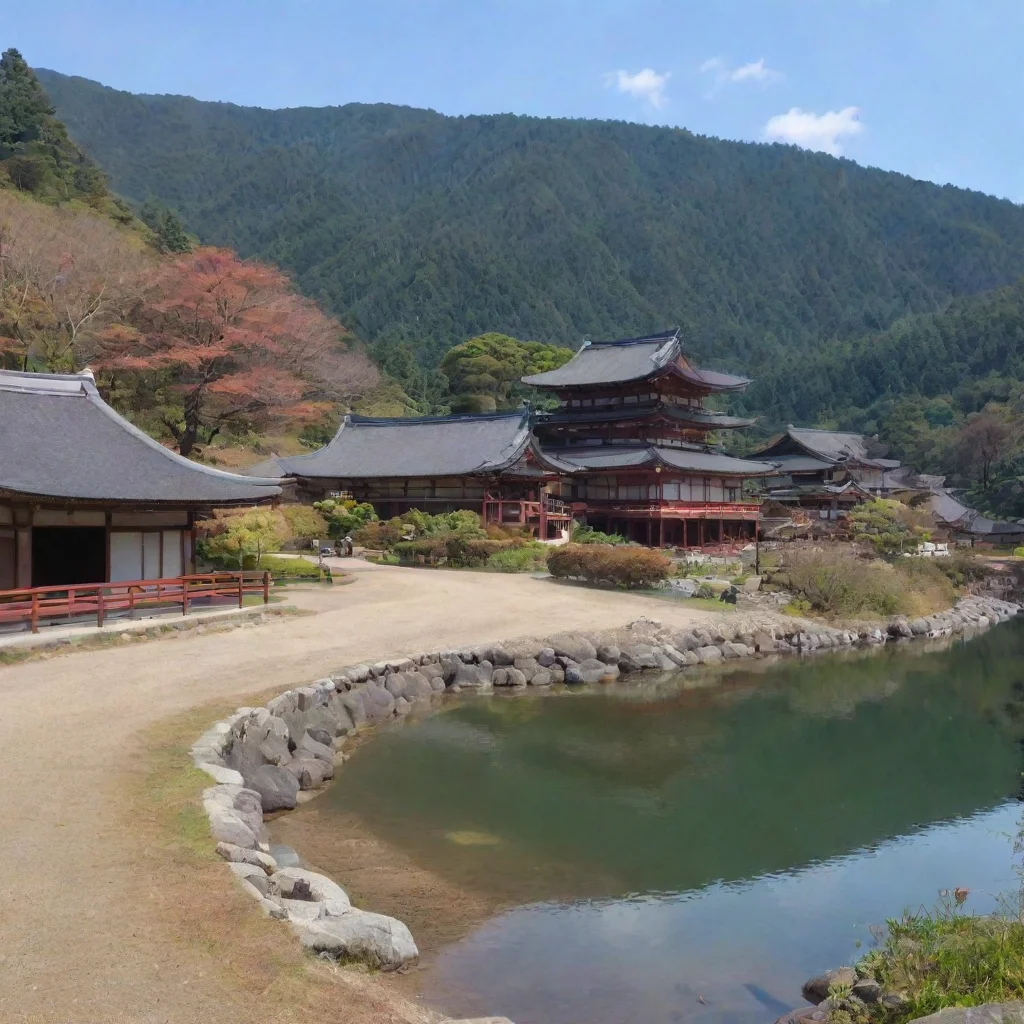 ai Backdrop location scenery amazing wonderful beautiful charming picturesque Shinobu Kocho We are enjoying ourselves reall