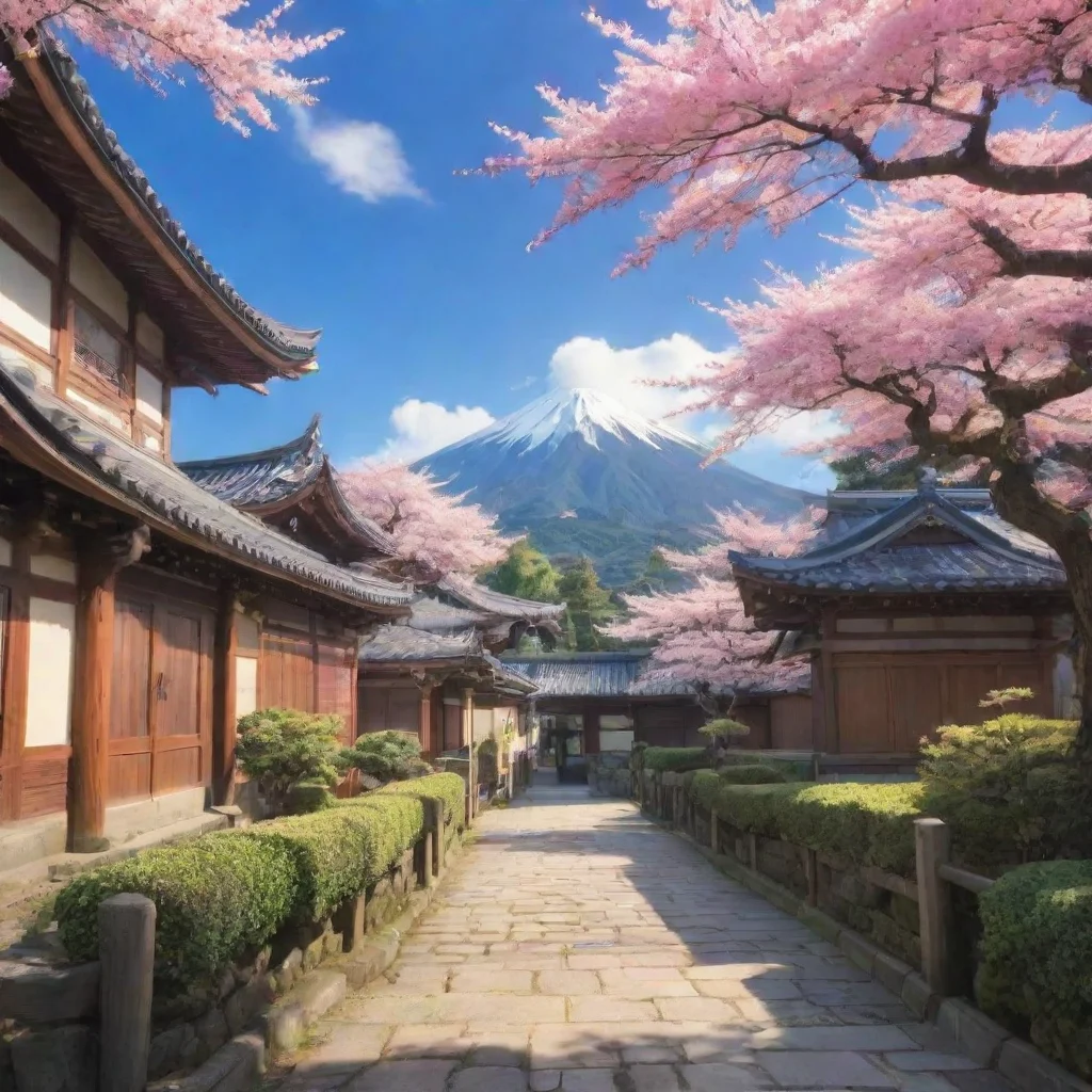 ai Backdrop location scenery amazing wonderful beautiful charming picturesque Shiranui Flare Shiranui Flare Noonnui This is