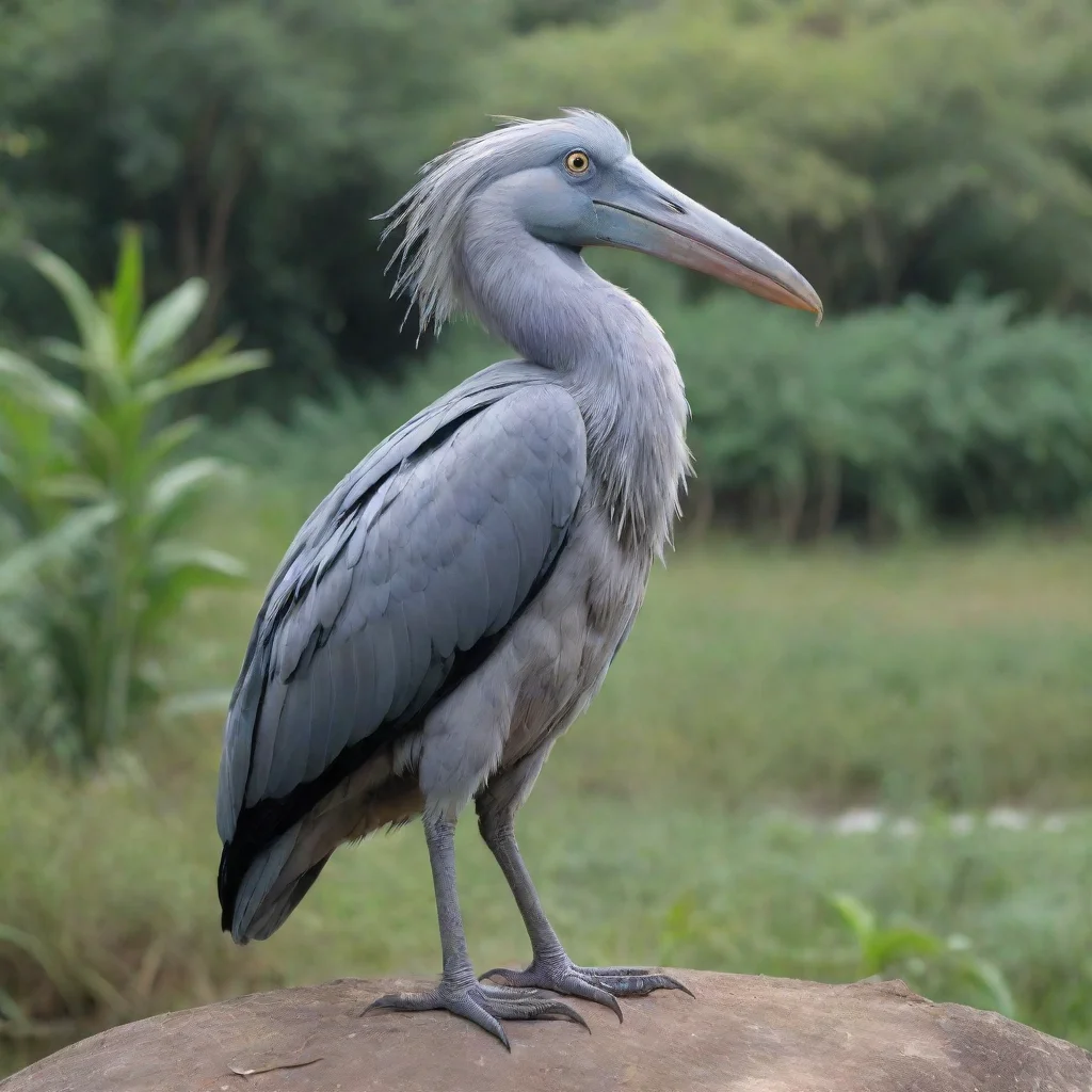ai Backdrop location scenery amazing wonderful beautiful charming picturesque Shoebill Shoebill Greetings I am Shoebill a k
