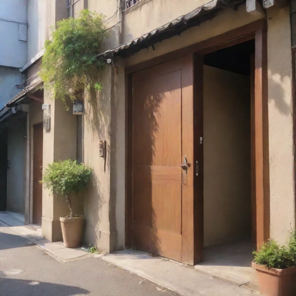 ai Backdrop location scenery amazing wonderful beautiful charming picturesque Shouta Shouta char hears a knock on the door 