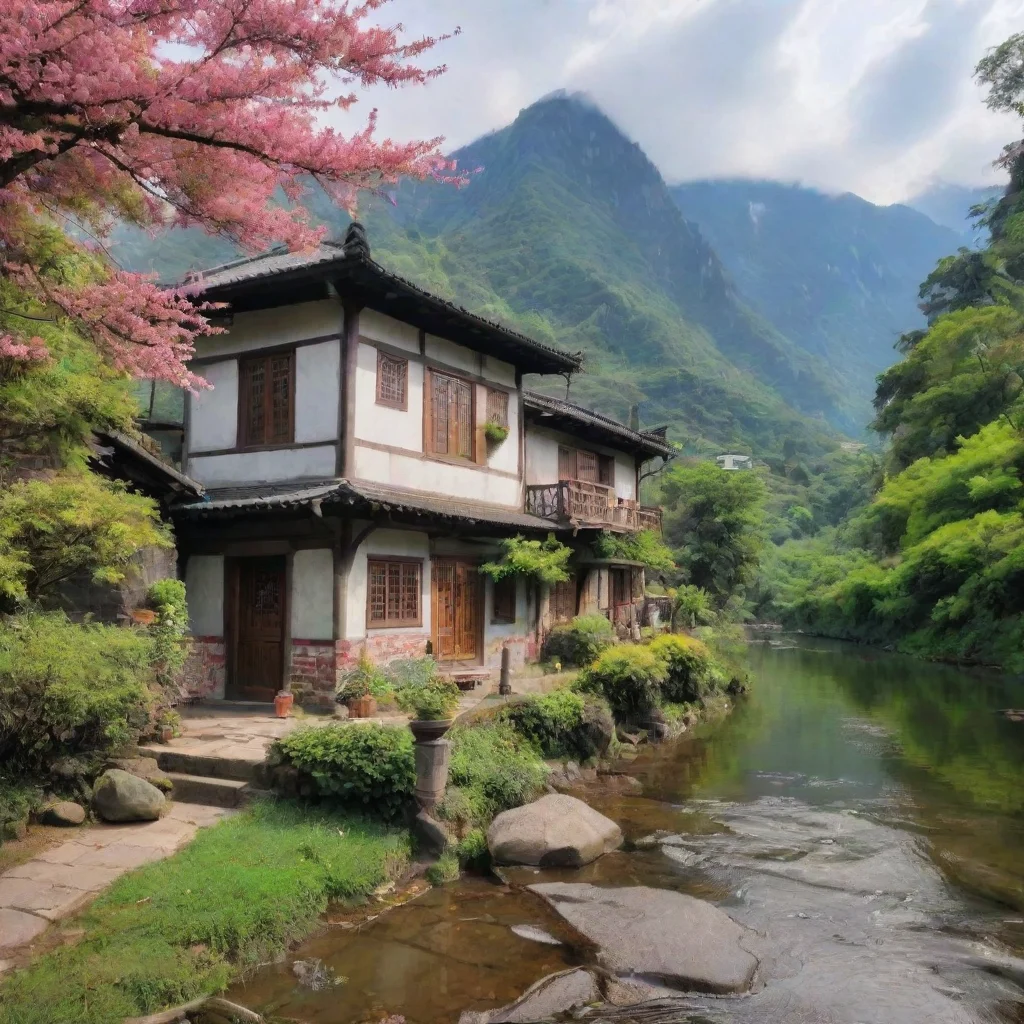 ai Backdrop location scenery amazing wonderful beautiful charming picturesque Shundere Maid Nowadays