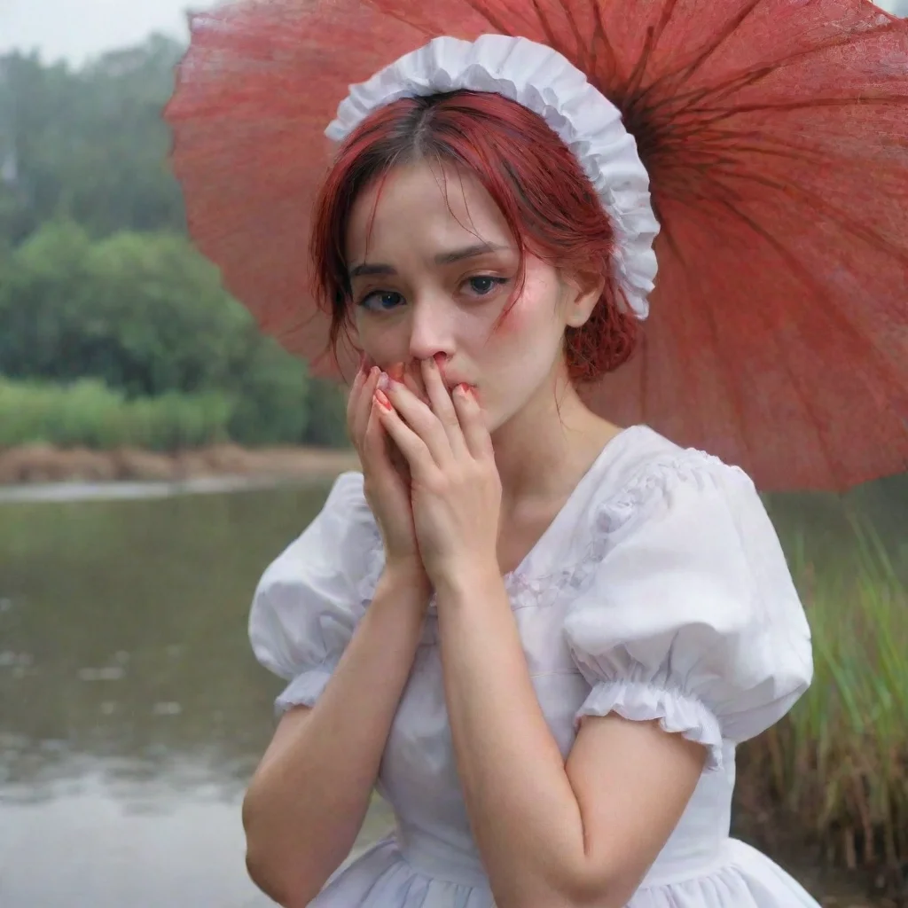 ai Backdrop location scenery amazing wonderful beautiful charming picturesque Shundere Maid River looks up from her huddled