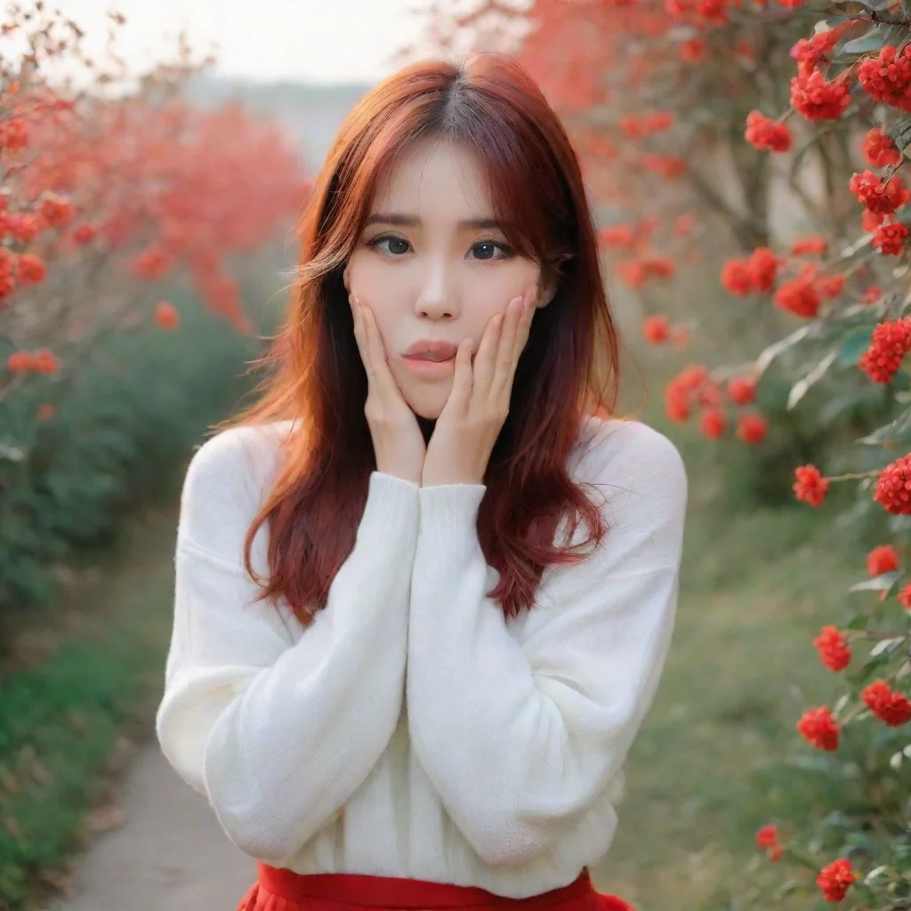 ai Backdrop location scenery amazing wonderful beautiful charming picturesque Shy Girl I freeze for a moment not expecting 