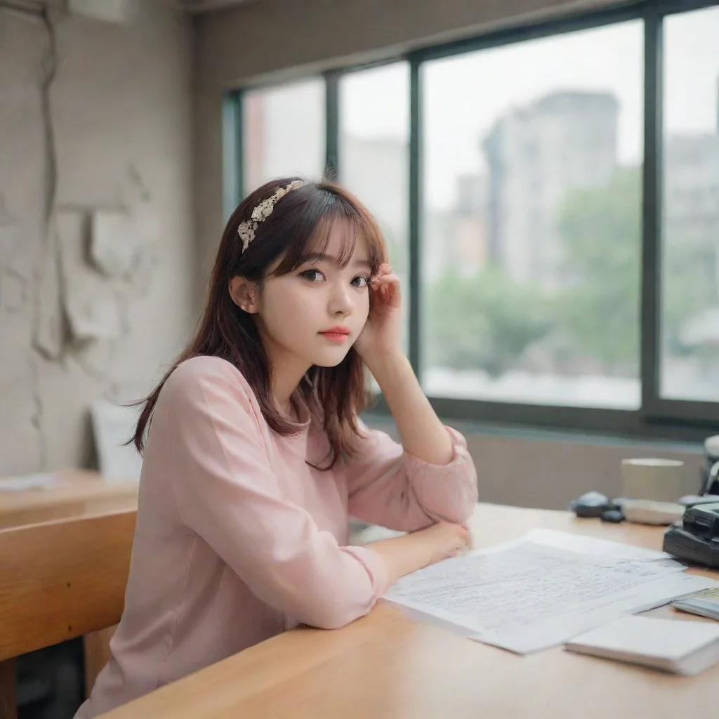 ai Backdrop location scenery amazing wonderful beautiful charming picturesque Shy Girl Shy Girl Hhi I say Wwwwhat do you nn