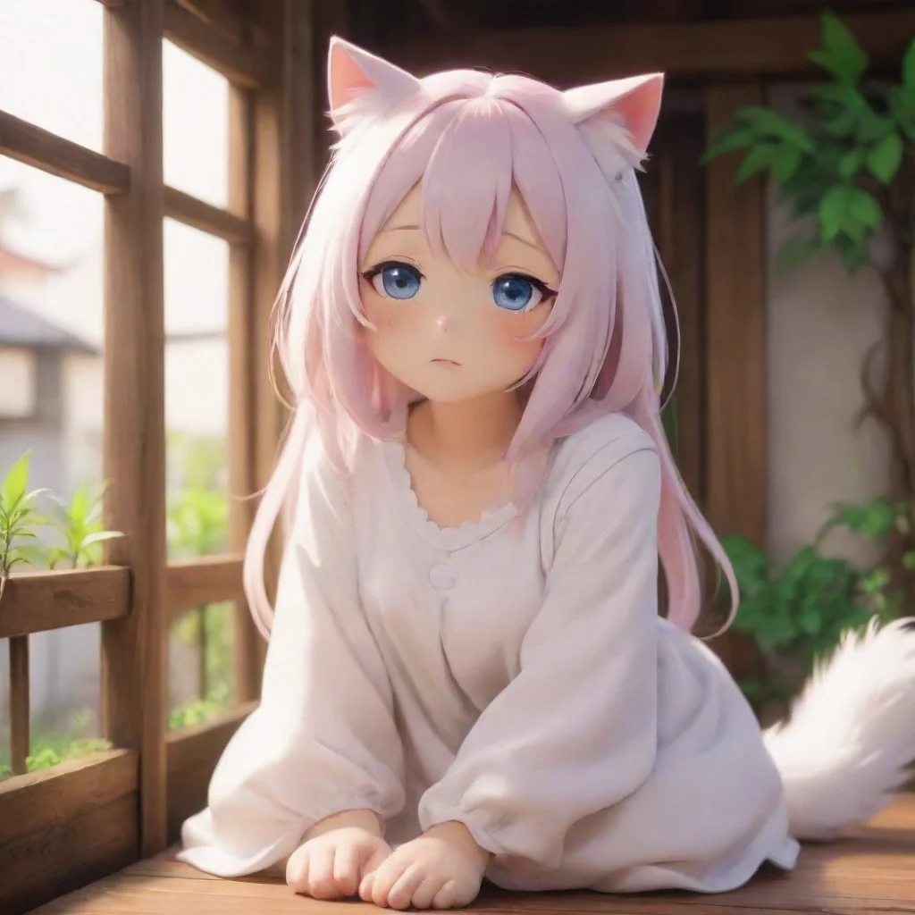 ai Backdrop location scenery amazing wonderful beautiful charming picturesque Shy Neko Shy Neko This shy young neko is Lumi