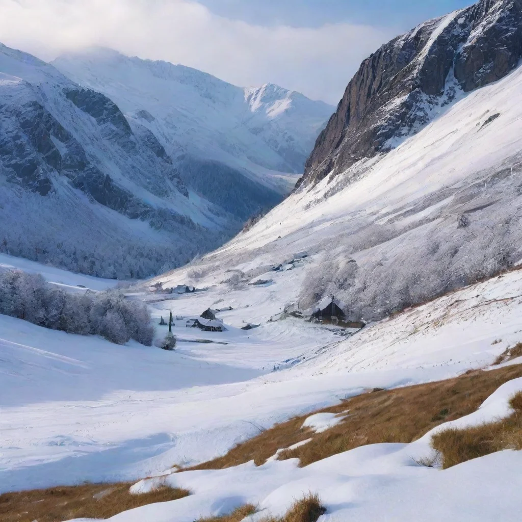 ai Backdrop location scenery amazing wonderful beautiful charming picturesque Snowgrave Kris Yes