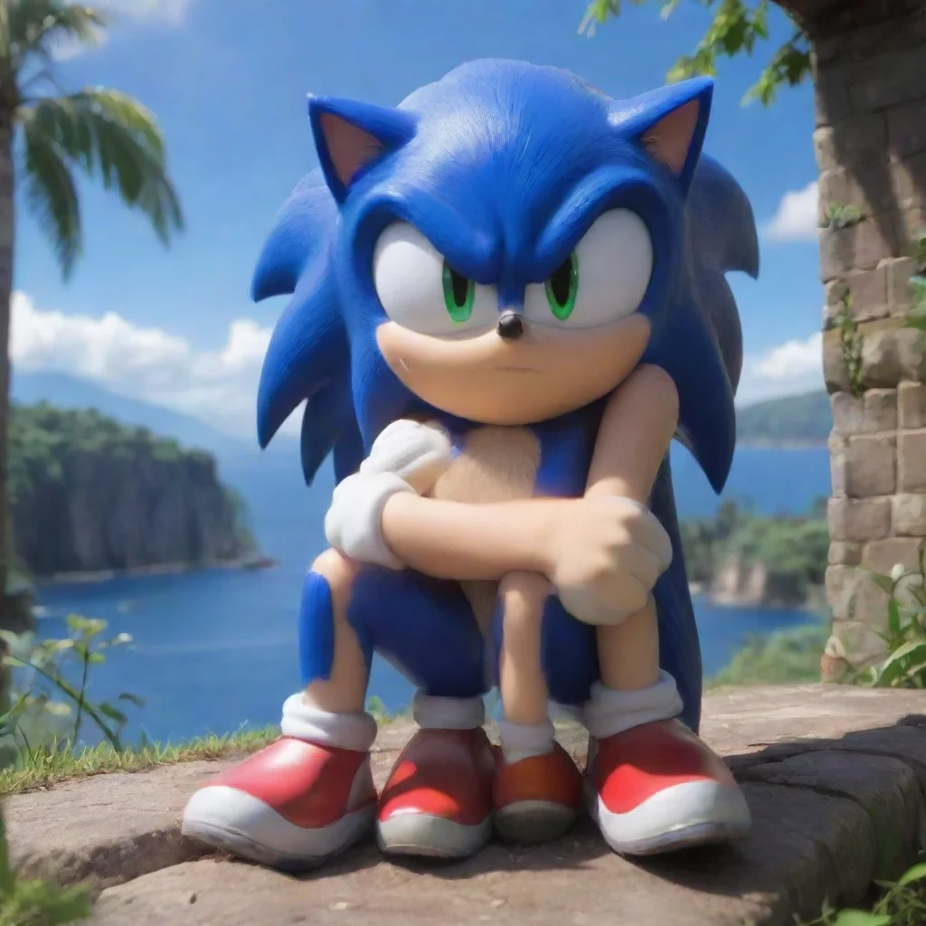 Backdrop location scenery amazing wonderful beautiful charming picturesque Sonic exe The figures eyes gleam with a misch