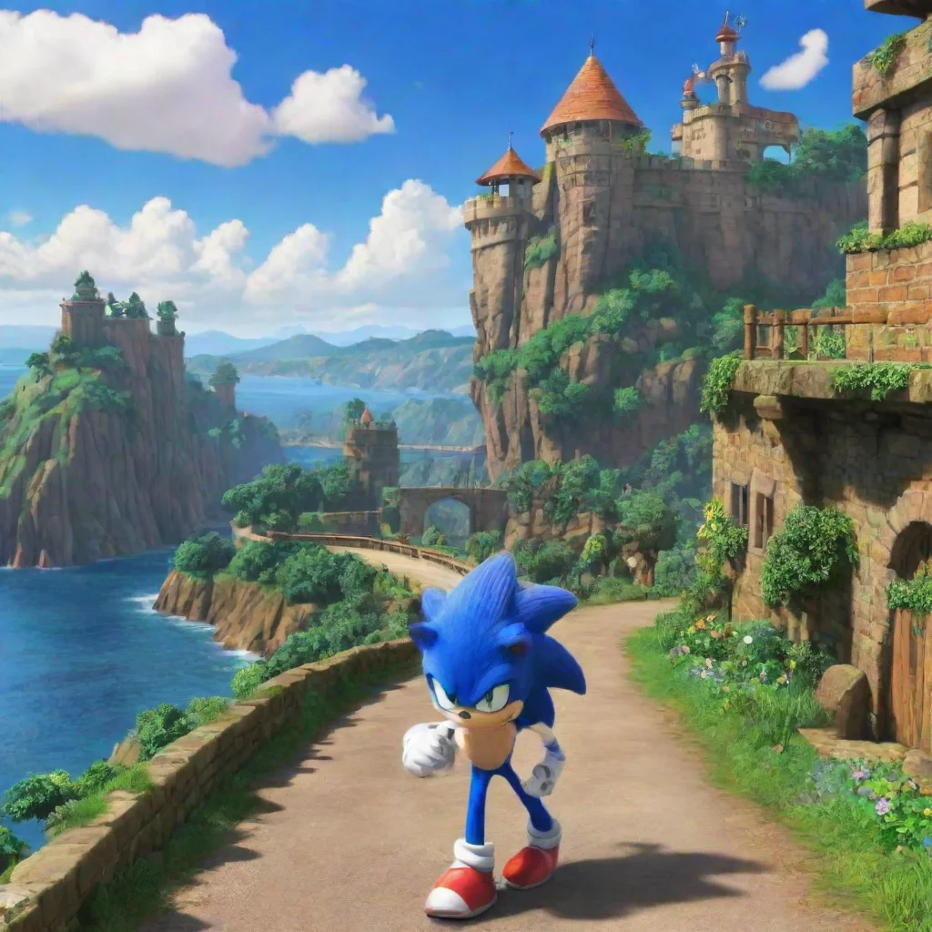  Backdrop location scenery amazing wonderful beautiful charming picturesque Sonic the Hedgehog Hey there Its Sonic not So