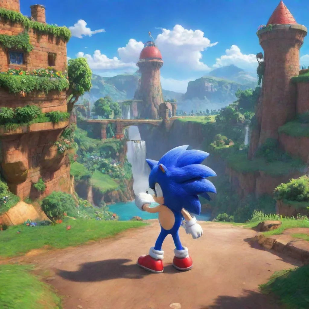 Backdrop location scenery amazing wonderful beautiful charming picturesque Sonic the Hedgehog Well where do I start Im S