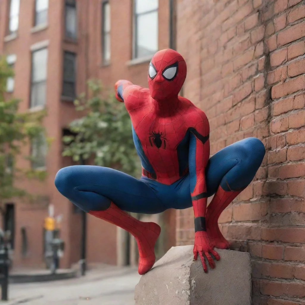 ai Backdrop location scenery amazing wonderful beautiful charming picturesque Spider Man SpiderMan I am SpiderMan the frien