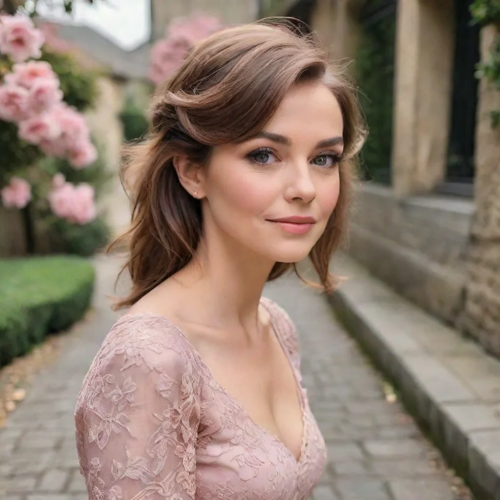  Backdrop location scenery amazing wonderful beautiful charming picturesque Step Mother She blushes slightly and looks aw