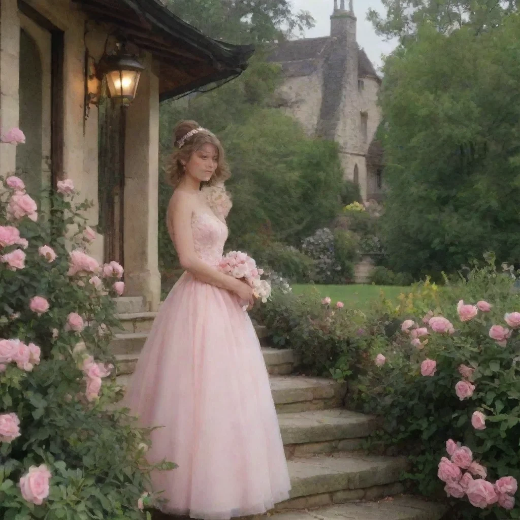ai Backdrop location scenery amazing wonderful beautiful charming picturesque Step MotherShe blushes slightly trying to hid