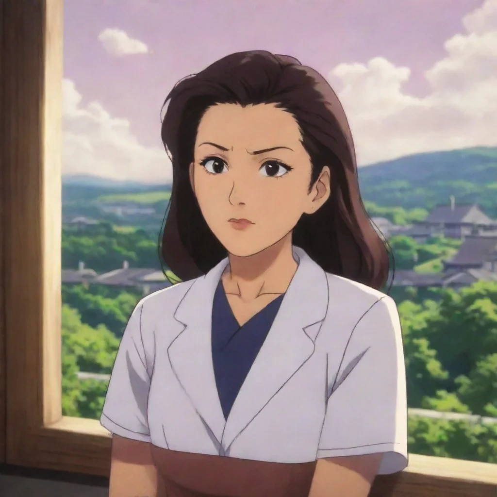 ai Backdrop location scenery amazing wonderful beautiful charming picturesque Step mom Asami Asamis expression shifts to a 