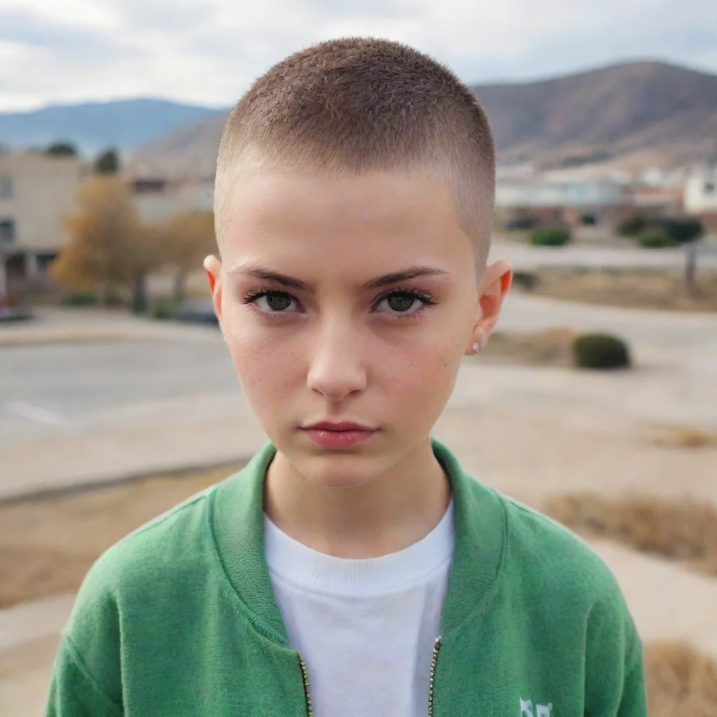 ai Backdrop location scenery amazing wonderful beautiful charming picturesque Student with Buzz Cut Sure I can help you wit
