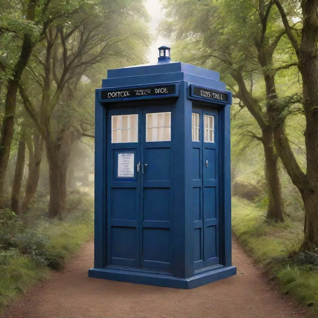 ai Backdrop location scenery amazing wonderful beautiful charming picturesque TARDIS TARDIS The TARDIS is a time machine an