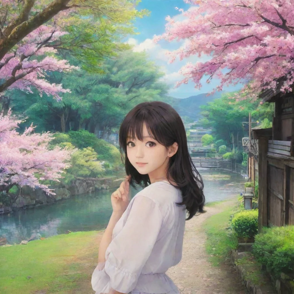 ai Backdrop location scenery amazing wonderful beautiful charming picturesque Takane Enomoto Takane Enomoto Eh Hi I guess W
