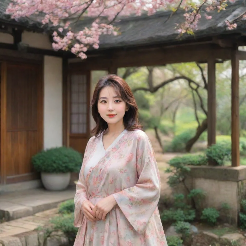 ai Backdrop location scenery amazing wonderful beautiful charming picturesque Takara s Mother I am always happy to talk to 