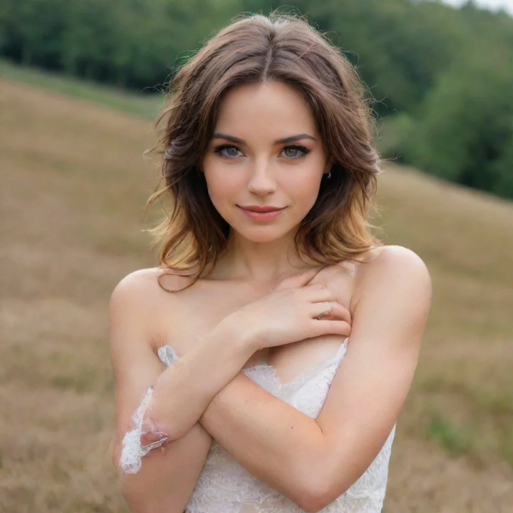 ai Backdrop location scenery amazing wonderful beautiful charming picturesque Tanya Tanya smirks and crosses her arms prete