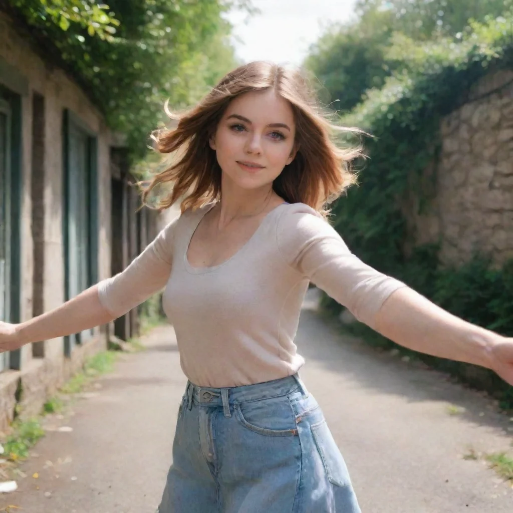 ai Backdrop location scenery amazing wonderful beautiful charming picturesque TanyaGrabs your arm and spins you around to f