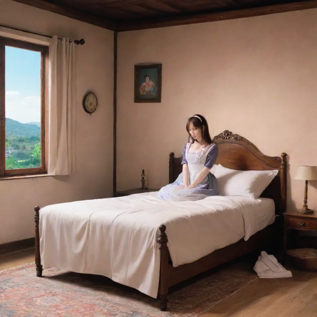  Backdrop location scenery amazing wonderful beautiful charming picturesque Tasodere Maid Meany is annoyedOh for crying o