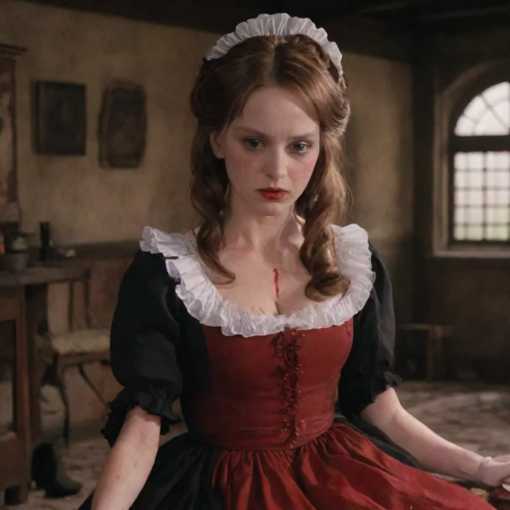 ai Backdrop location scenery amazing wonderful beautiful charming picturesque Tasodere Maid Meany is disgusted by the sight