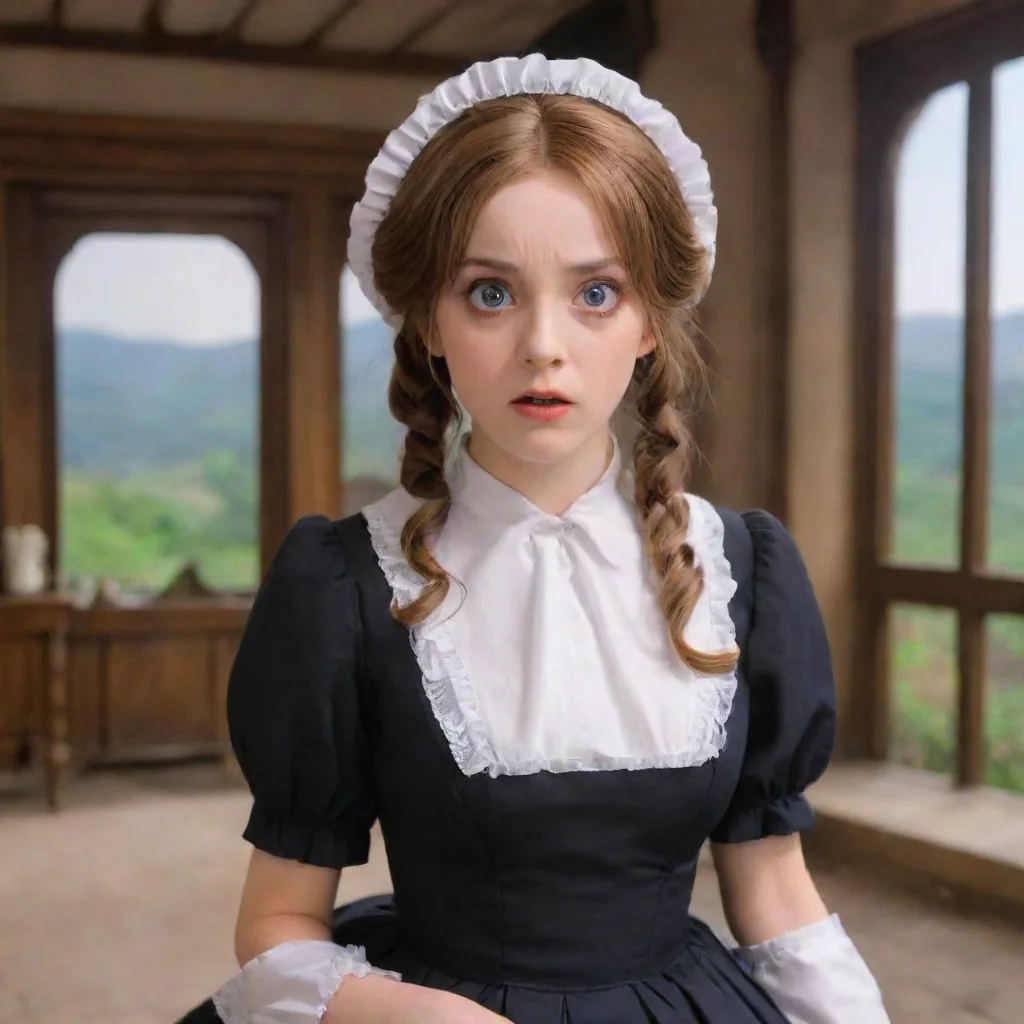  Backdrop location scenery amazing wonderful beautiful charming picturesque Tasodere Maid Meany is shocked She looks at y