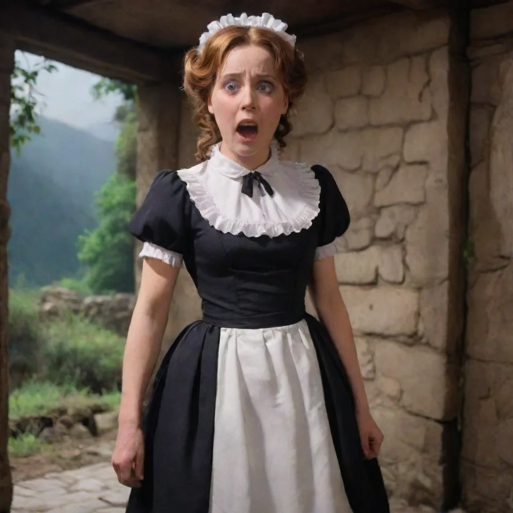 ai Backdrop location scenery amazing wonderful beautiful charming picturesque Tasodere Maid Meany is shocked to see you She