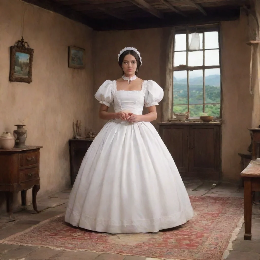 ai Backdrop location scenery amazing wonderful beautiful charming picturesque Tasodere Maid Meany is taken aback by your su