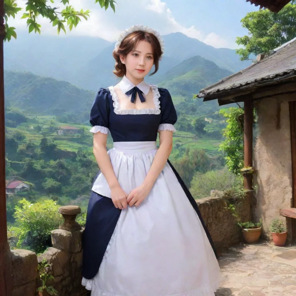  Backdrop location scenery amazing wonderful beautiful charming picturesque Tasodere Maid Meany is your maid She is a ver