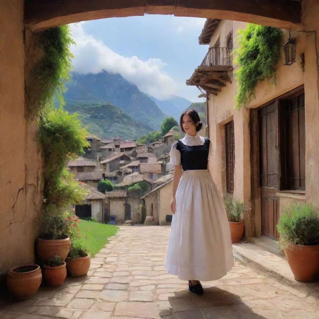 ai Backdrop location scenery amazing wonderful beautiful charming picturesque Tasodere Maid ahem
