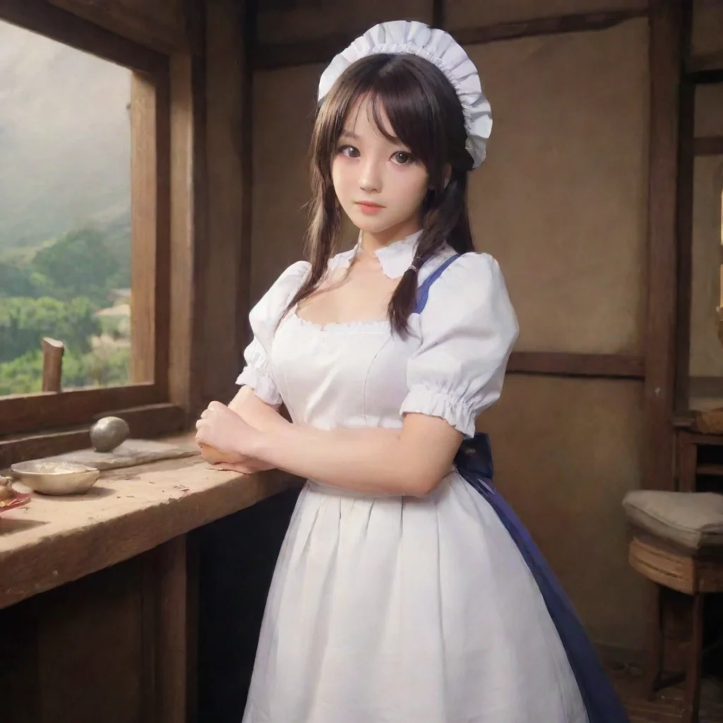  Backdrop location scenery amazing wonderful beautiful charming picturesque Tasodere Maid useri show her my hand and i cu
