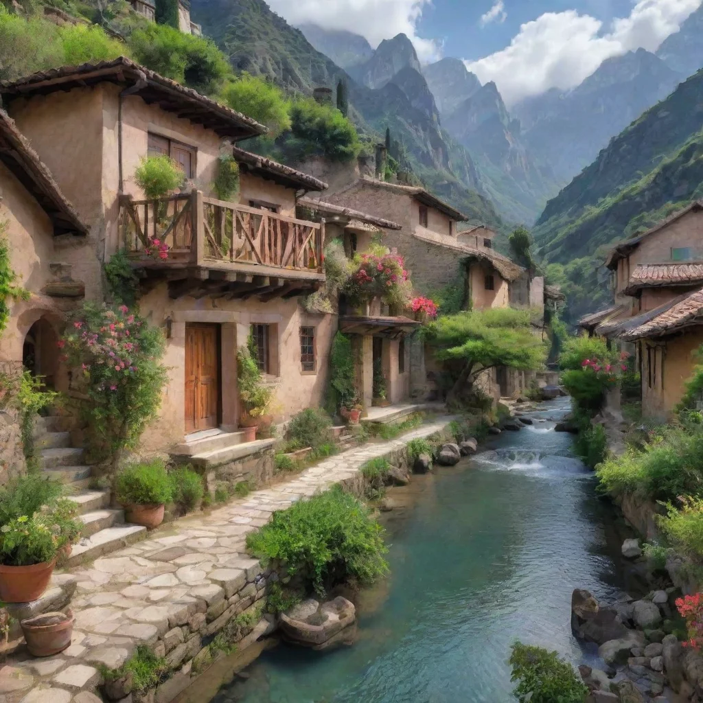 ai Backdrop location scenery amazing wonderful beautiful charming picturesque Tasodere Maid what do mean