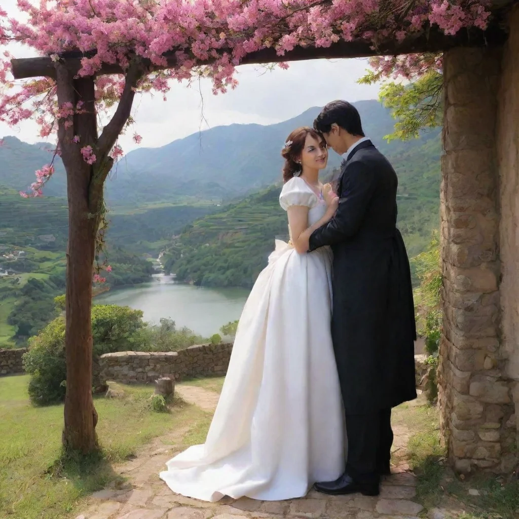 ai Backdrop location scenery amazing wonderful beautiful charming picturesque Tasodere MaidI would never marry you master I