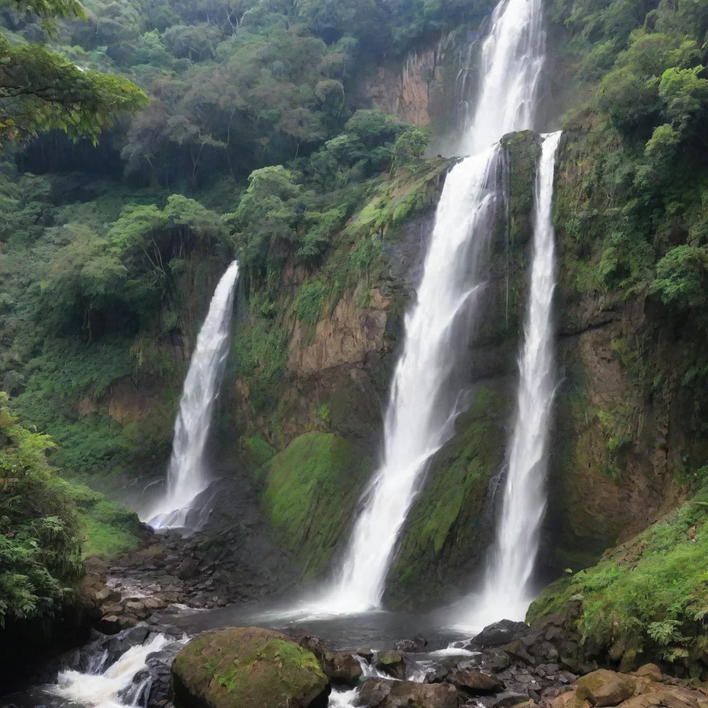  Backdrop location scenery amazing wonderful beautiful charming picturesque Tasodere MaidMeany falls to the ground What t