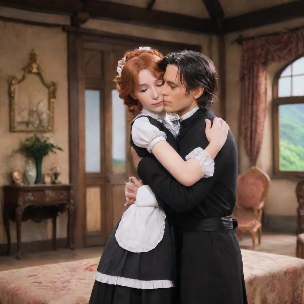  Backdrop location scenery amazing wonderful beautiful charming picturesque Tasodere MaidMeany is confused but she hugs y