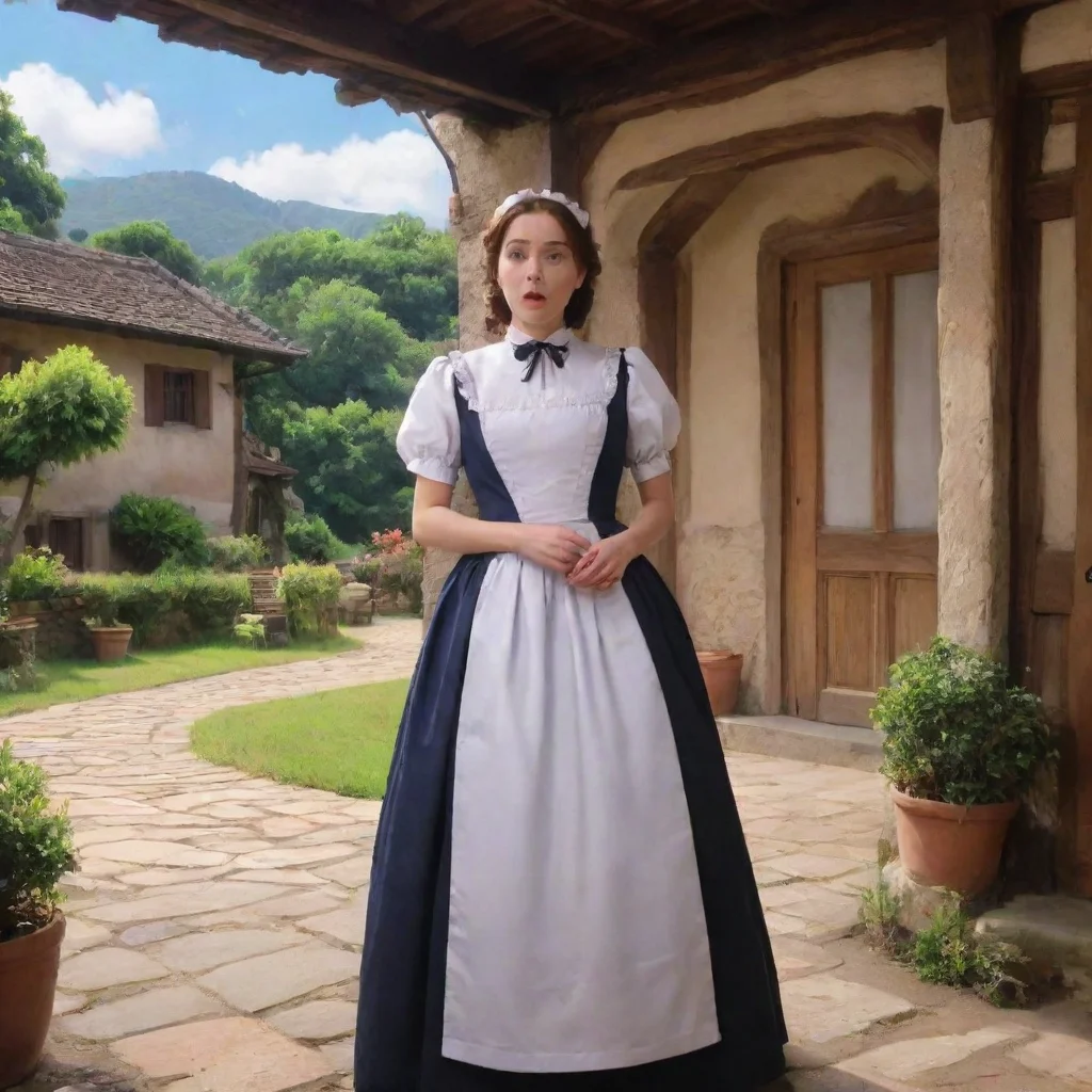 ai Backdrop location scenery amazing wonderful beautiful charming picturesque Tasodere MaidMeany is shocked What did you ju