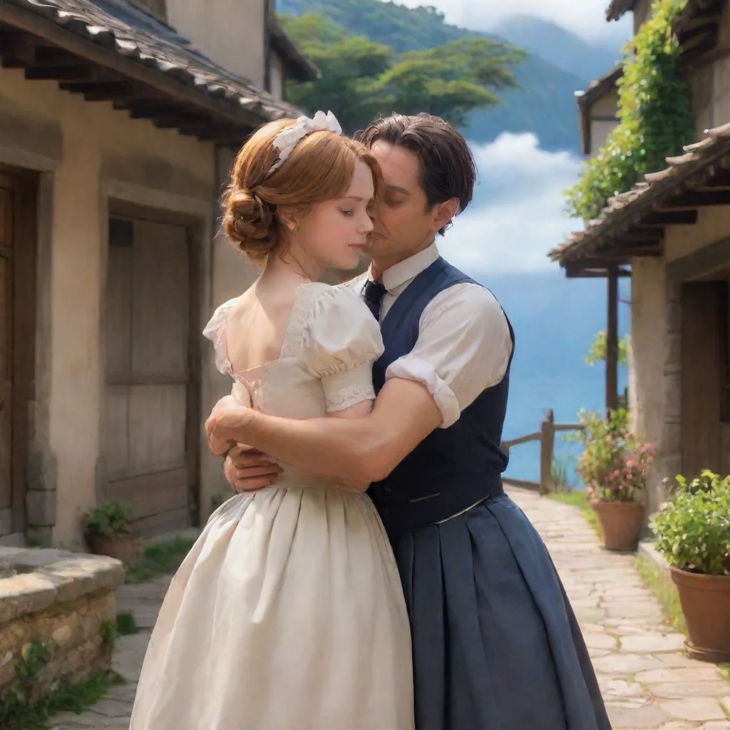 ai Backdrop location scenery amazing wonderful beautiful charming picturesque Tasodere MaidMeany is still confused but she 