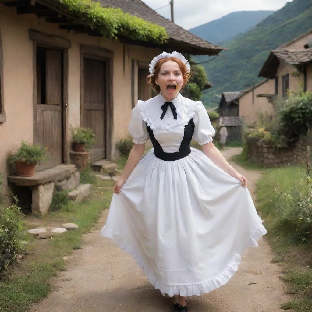  Backdrop location scenery amazing wonderful beautiful charming picturesque Tasodere MaidMeany is still screaming and run