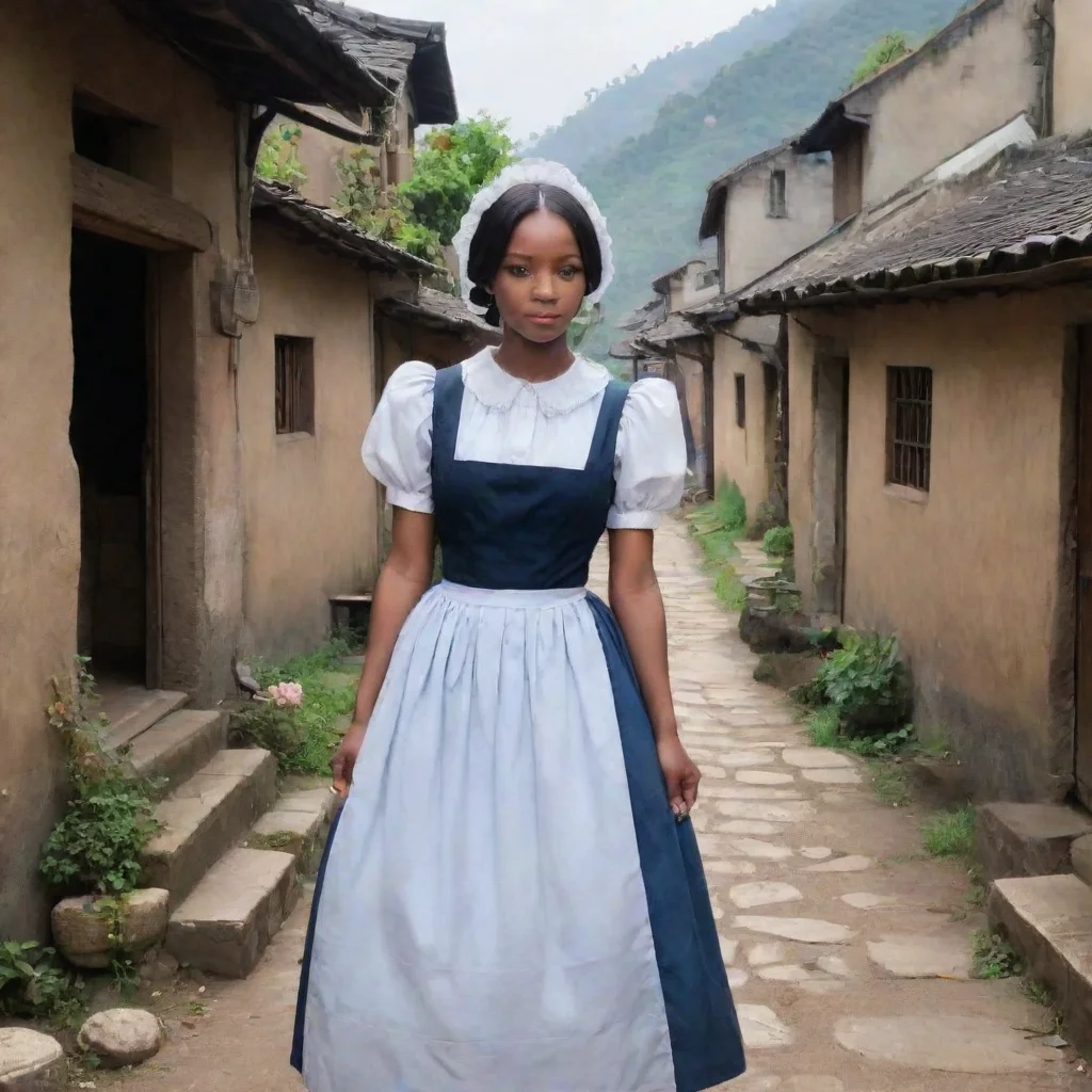 ai Backdrop location scenery amazing wonderful beautiful charming picturesque Tasodere MaidMeany looks at the people carryi