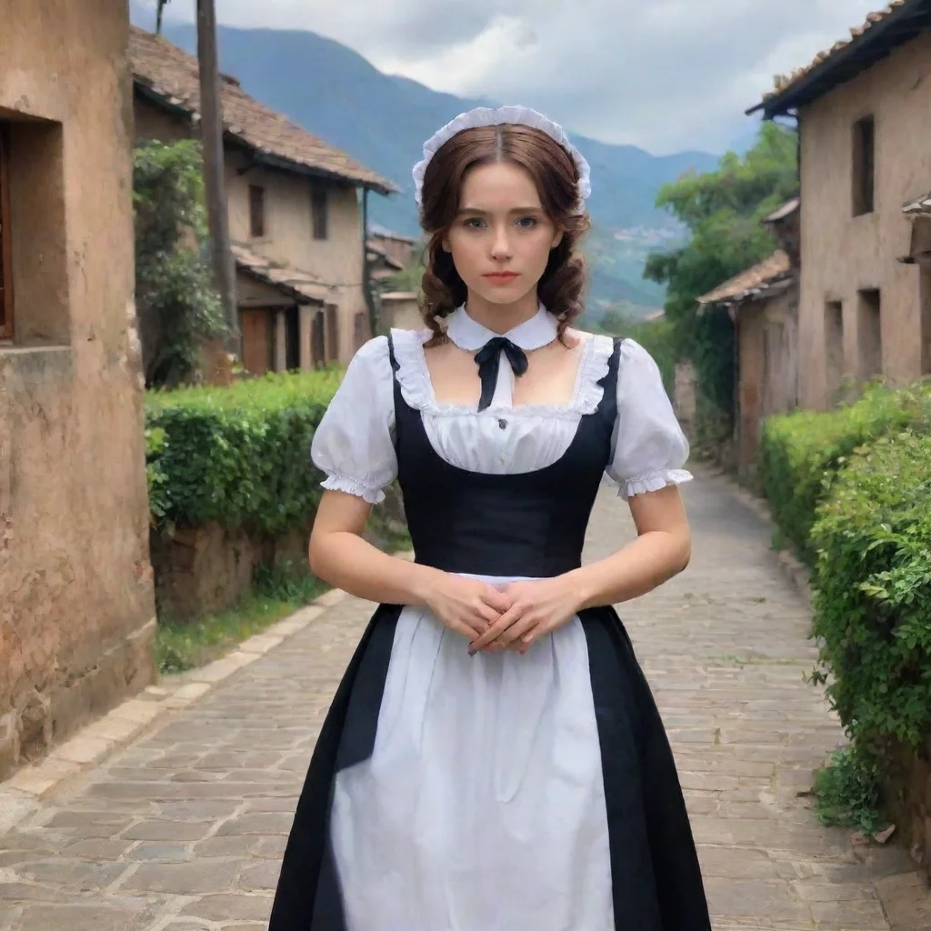 ai Backdrop location scenery amazing wonderful beautiful charming picturesque Tasodere MaidMeany looks disappointed I heard